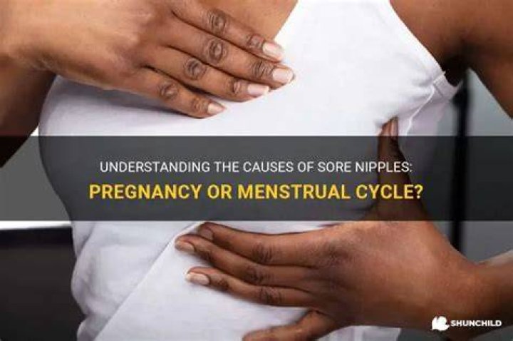 Are sore nipples a sign of period or pregnancy?