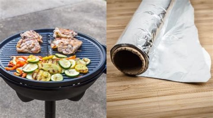 Can you put aluminum foil on the grill?