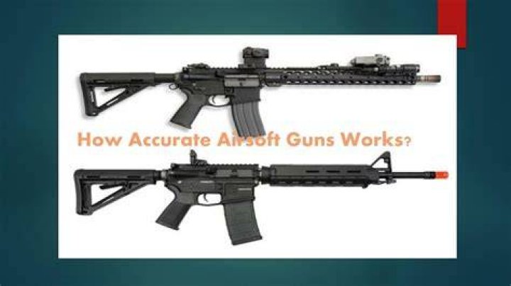 How accurate are airsoft guns?