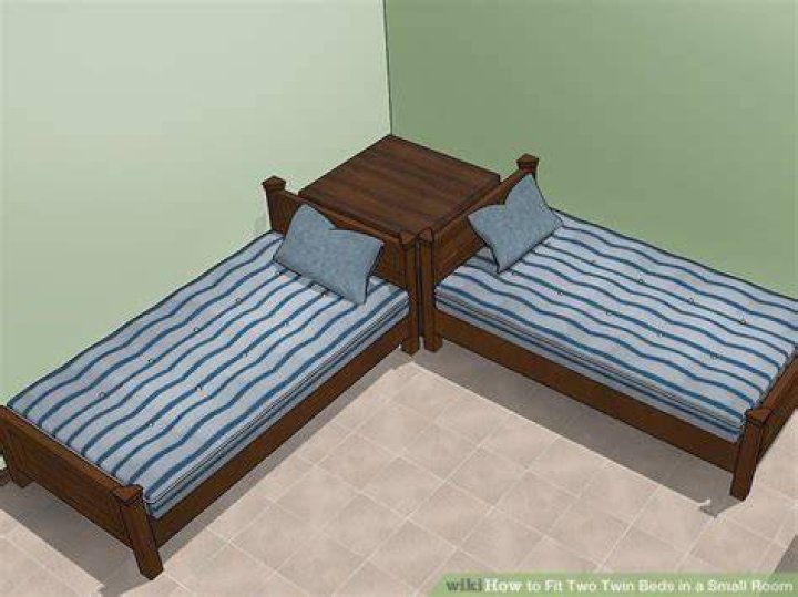 How can I fit a 2 bedroom in a small room?