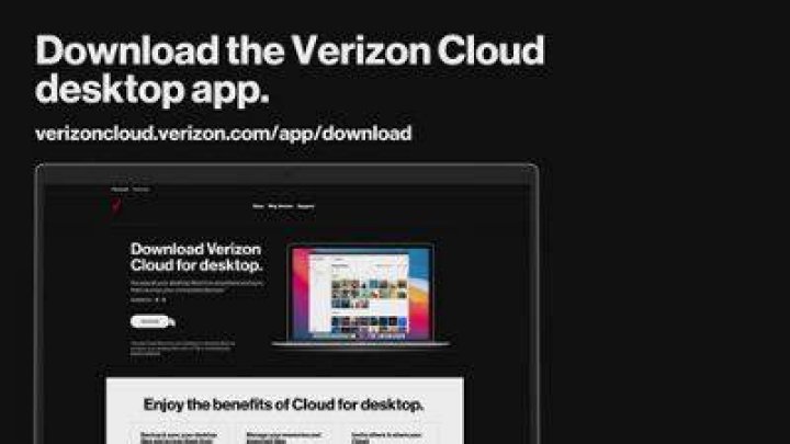 How do I access my Verizon cloud?
