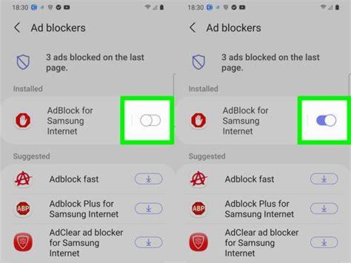 How do I activate ad blocker?