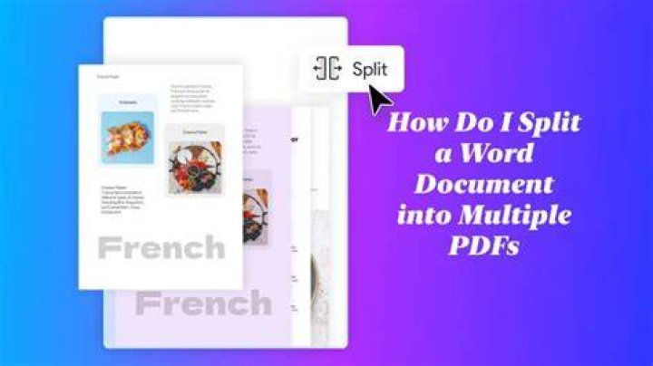 How do I split multiple files into one?