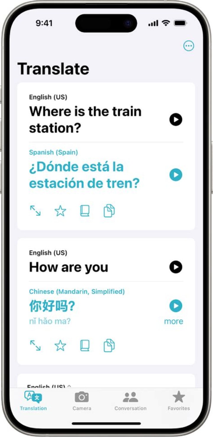 How do I use the translator app?