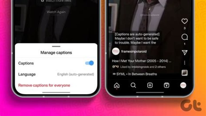 How do you add captions to Instagram photos?