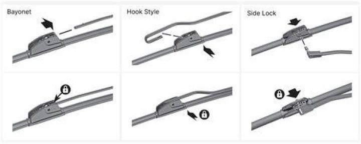 How do you change wiper blades on a VW Golf?