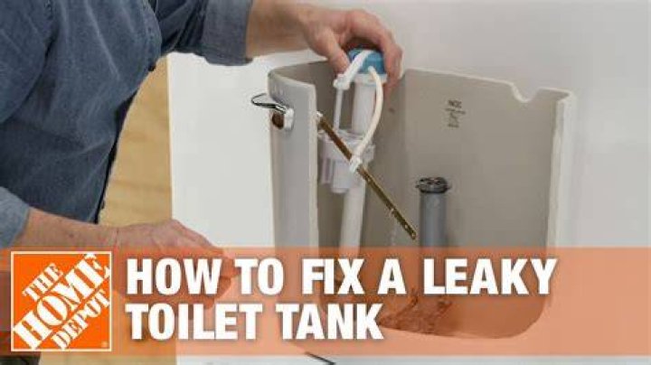 How do you fix water trickling in a toilet?