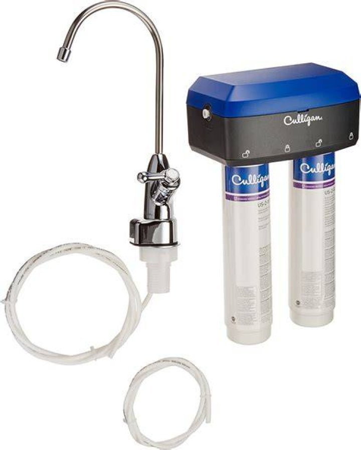How do you install a Culligan faucet?
