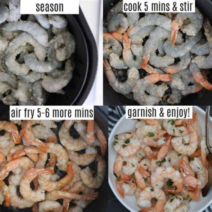 How long does it take to cook frozen raw shrimp?