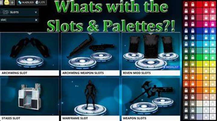 How many Warframe slots do you start with?