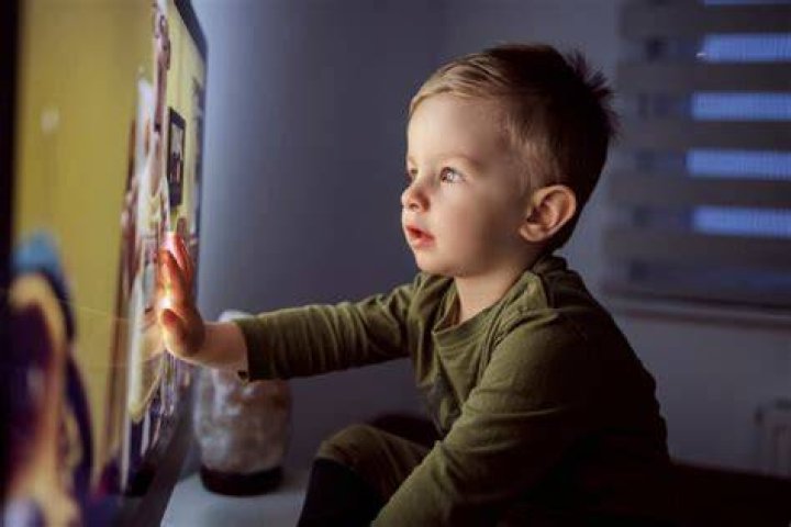 Is it dangerous to sit close to the TV?