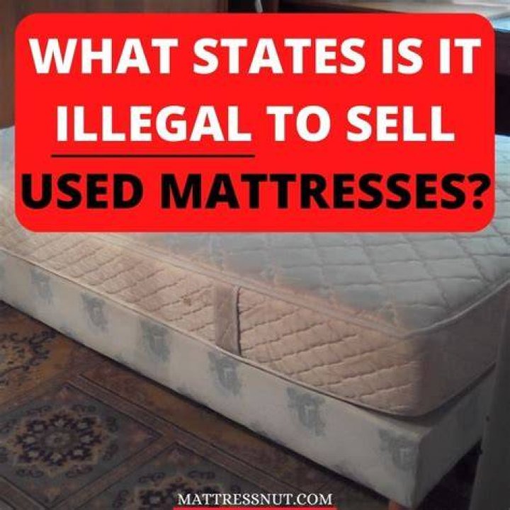 Is it illegal to sell a used mattress in Michigan?