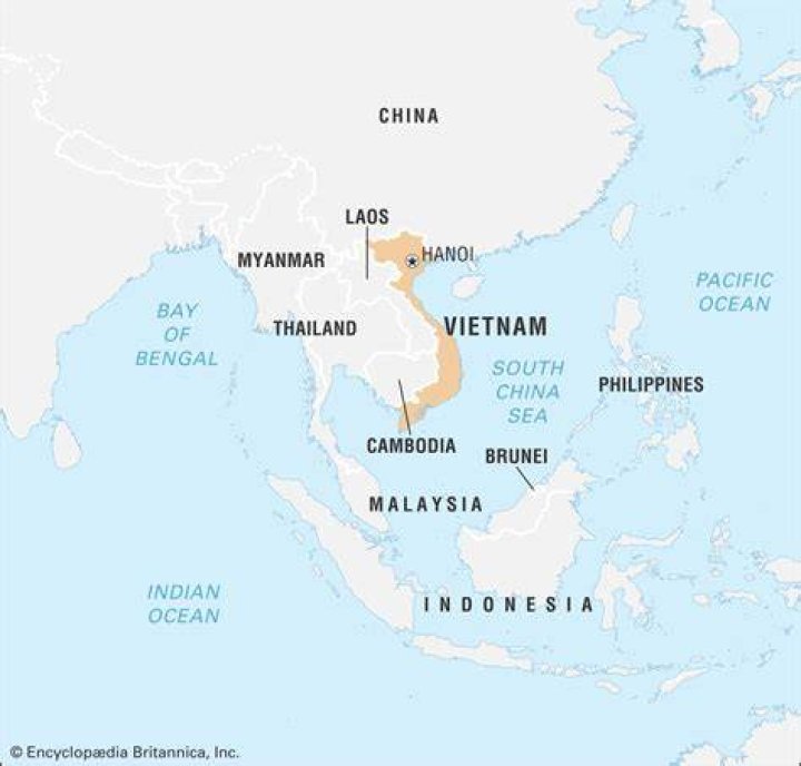 Is Vietnam part of Indonesia?