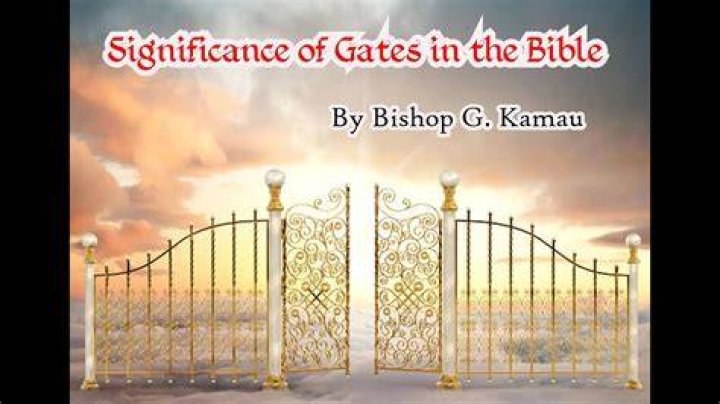What do gates symbolize?