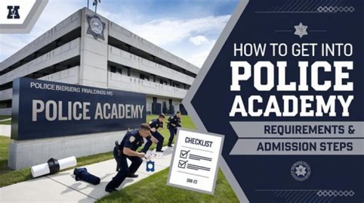 What do you do at a police academy?