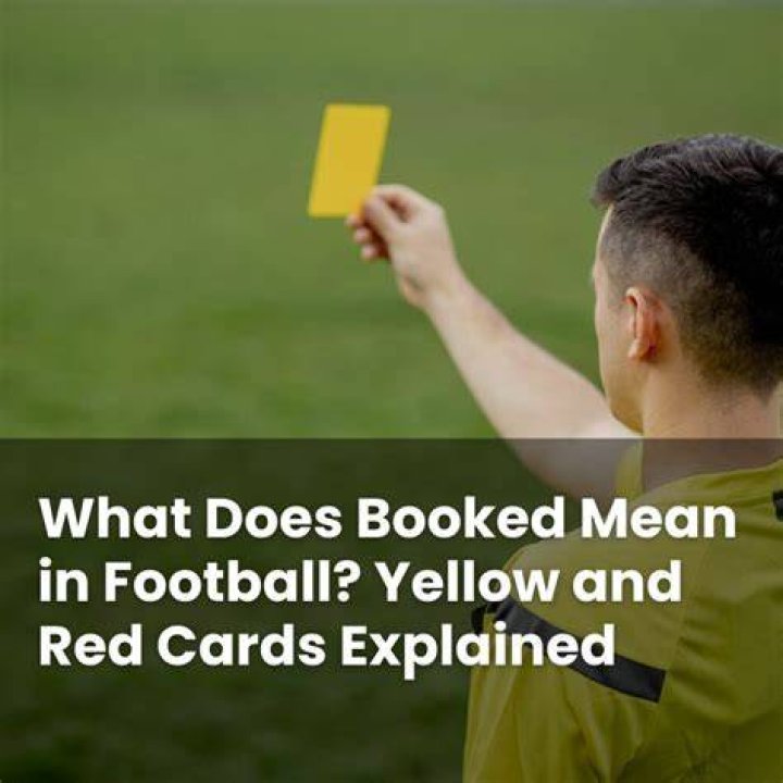 What does it mean to be booked?