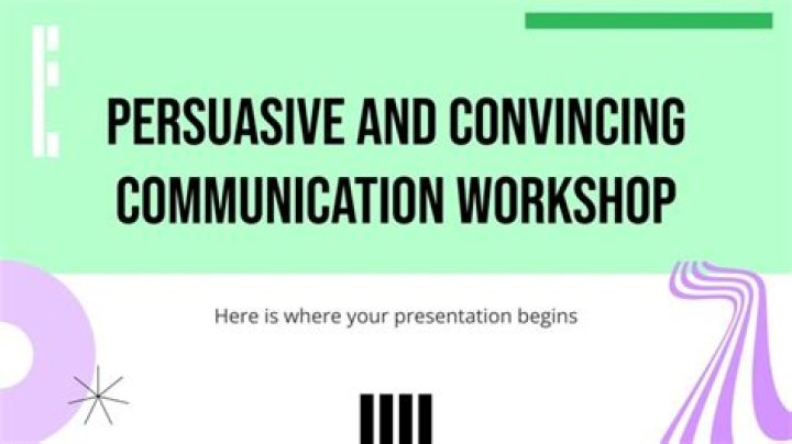 What is convincing communication?