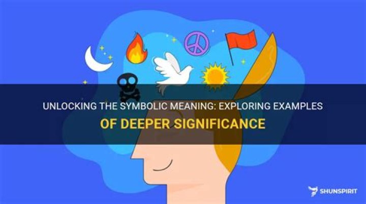 What is the symbolic meaning?