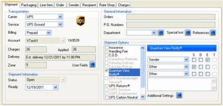 What is UPS Quantum View Notify?