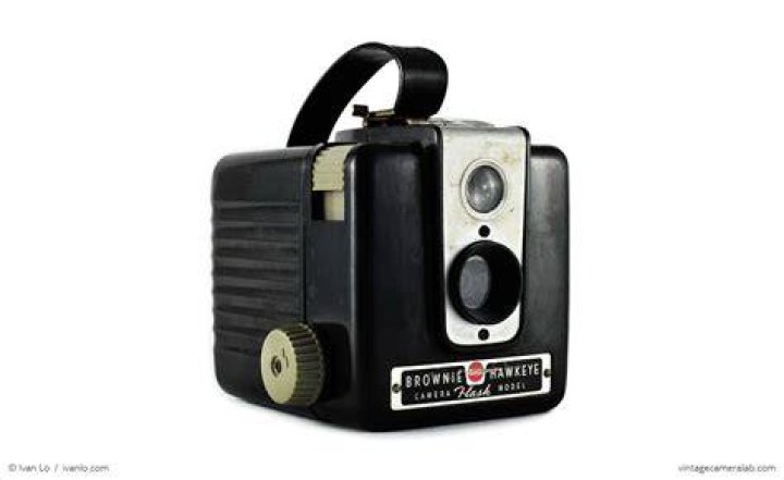 When was the Brownie Hawkeye camera made?